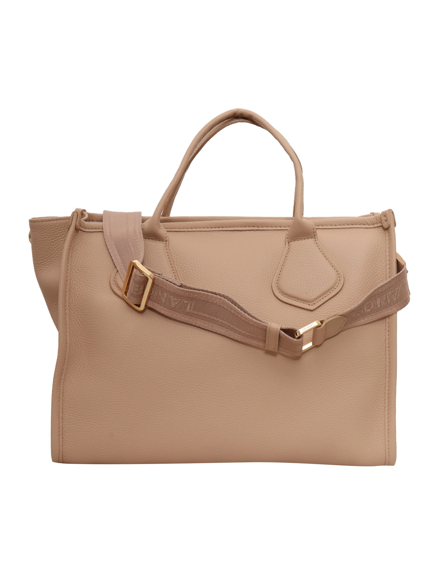 Shop Lancel Cabas Bag In Brown