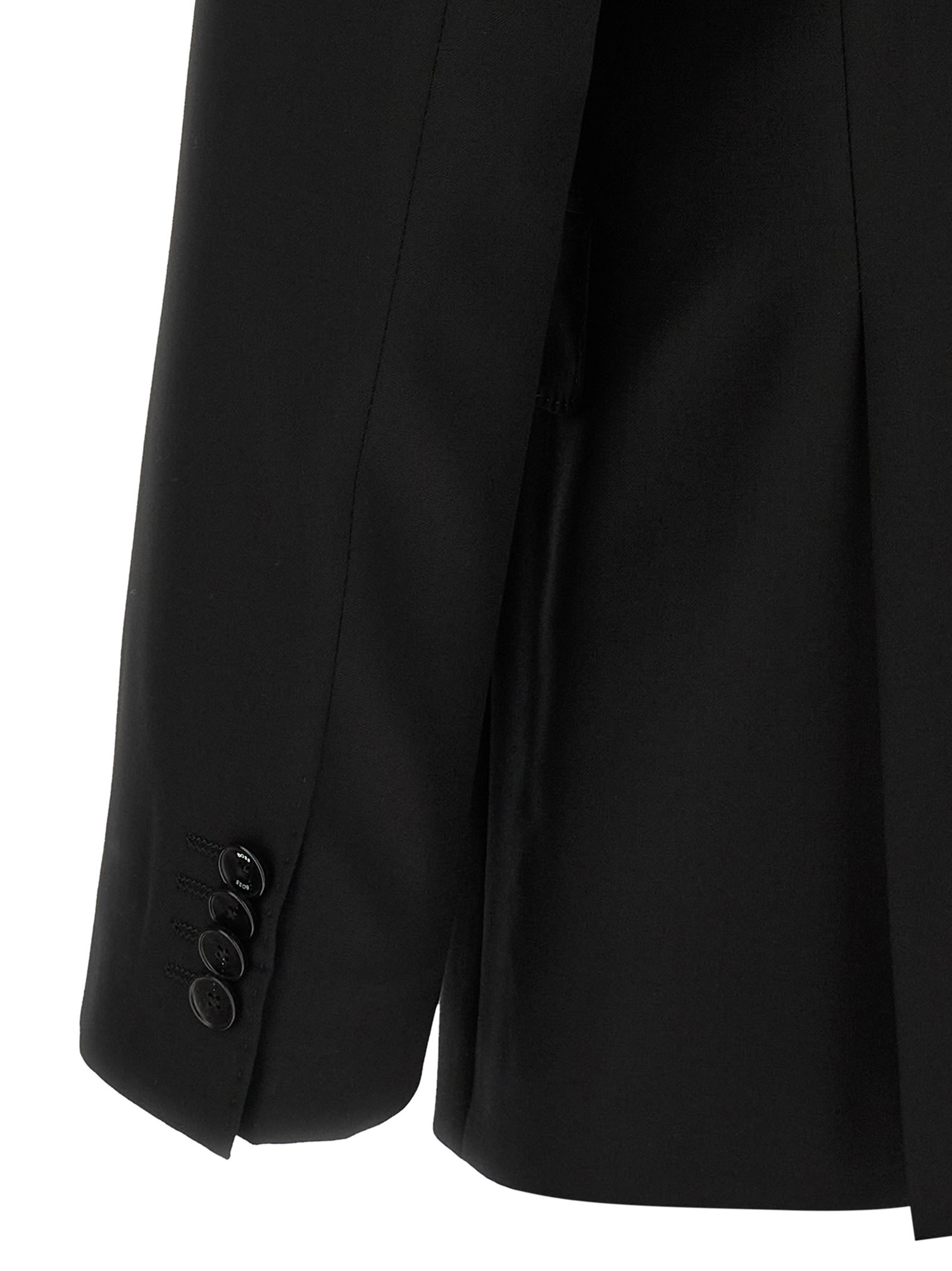 Hugo Boss Button Single-breasted Suit In Black