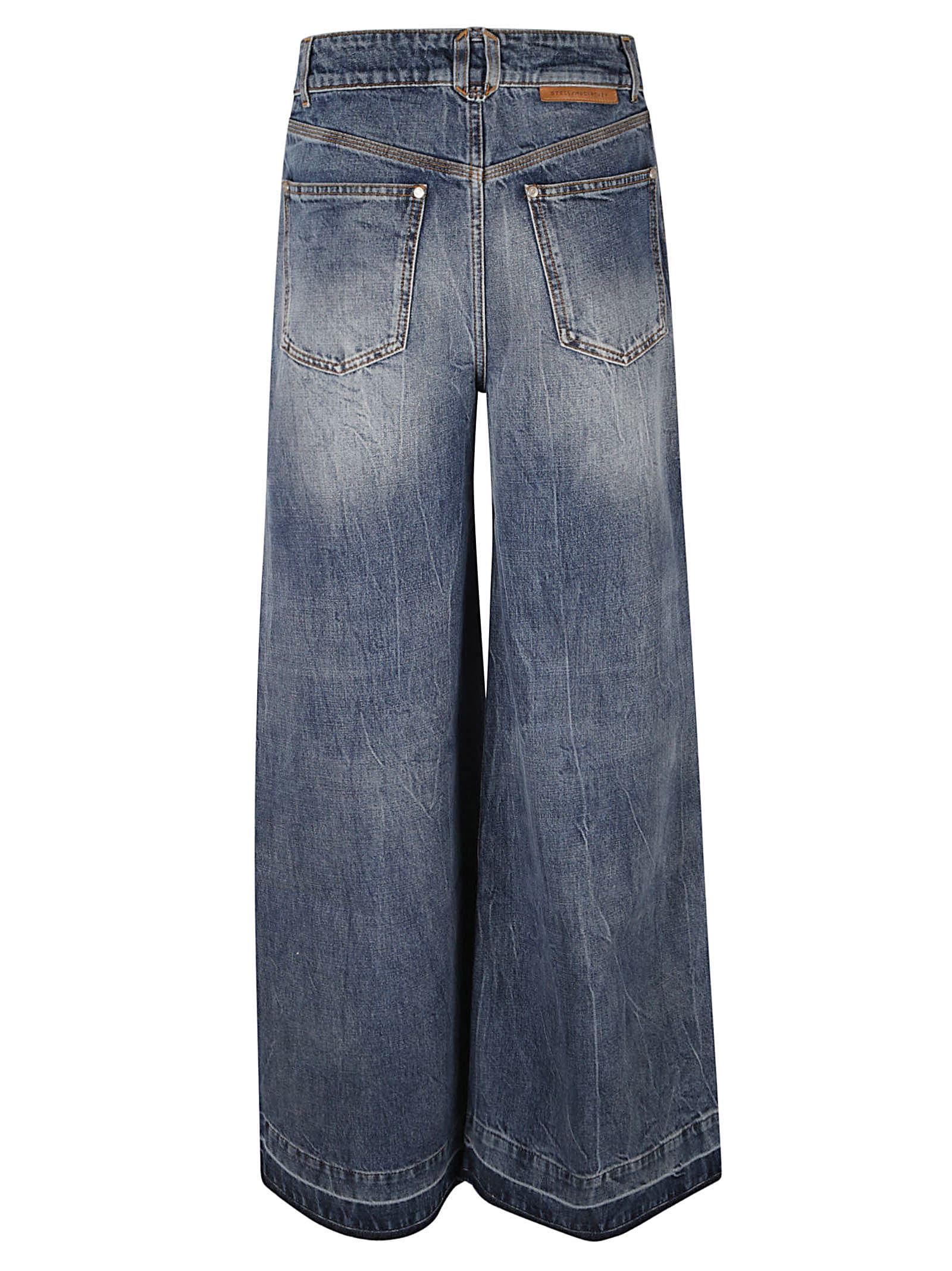 Shop Stella Mccartney Vintage Jeans In Mid Blue
