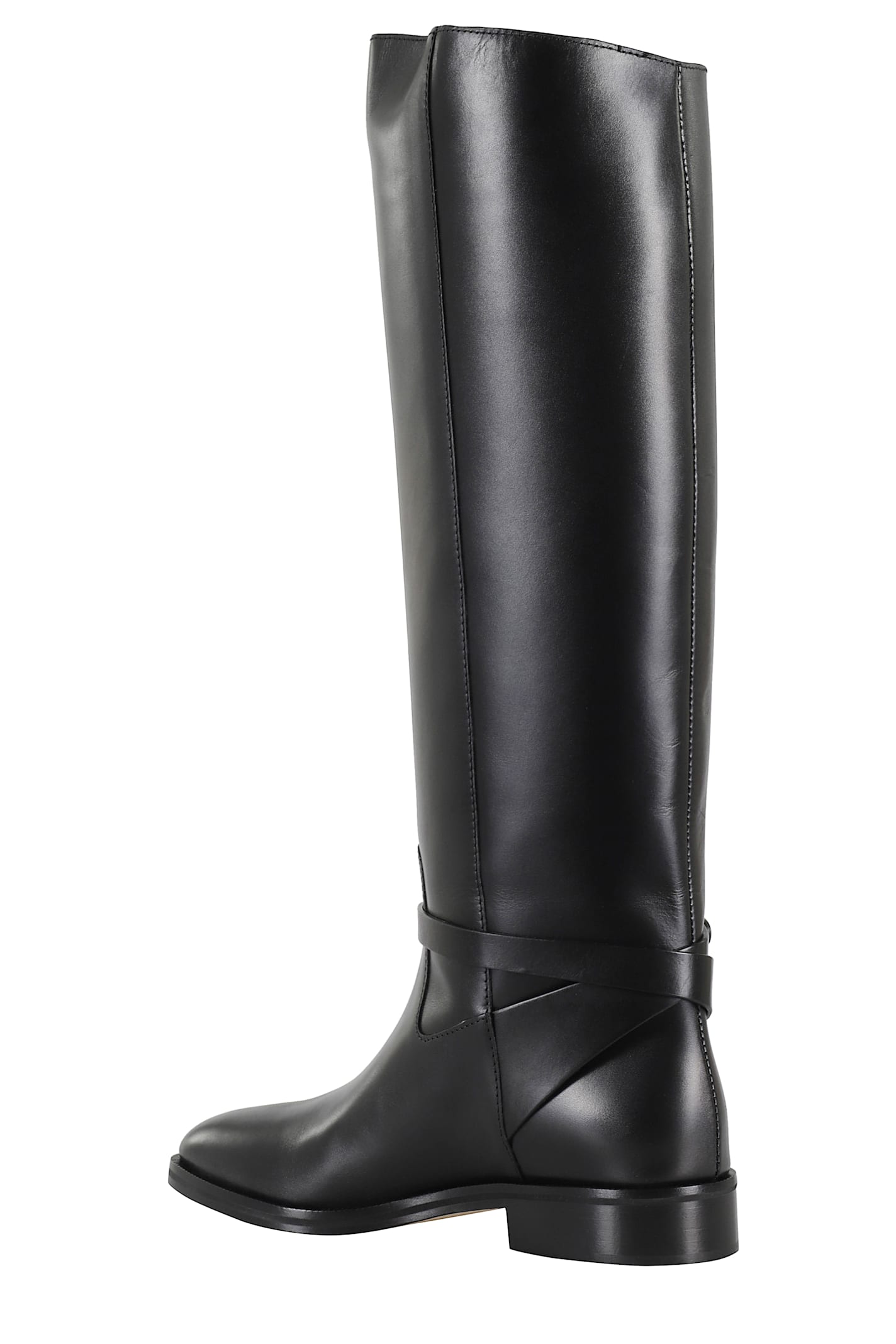 Jimmy Choo Round-toed Boots In Black