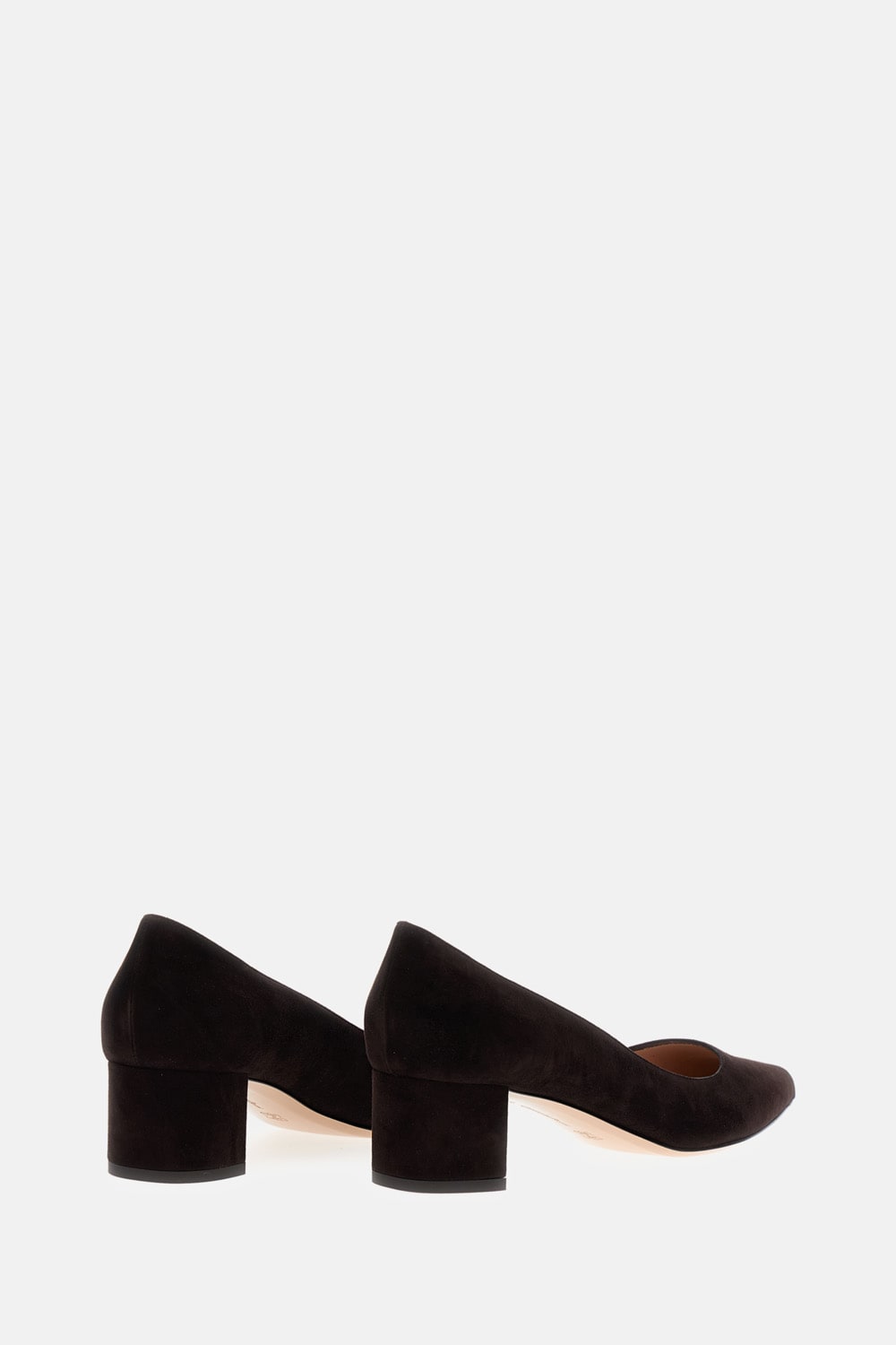 Gianvito Rossi Decollette Piper Pump In Black