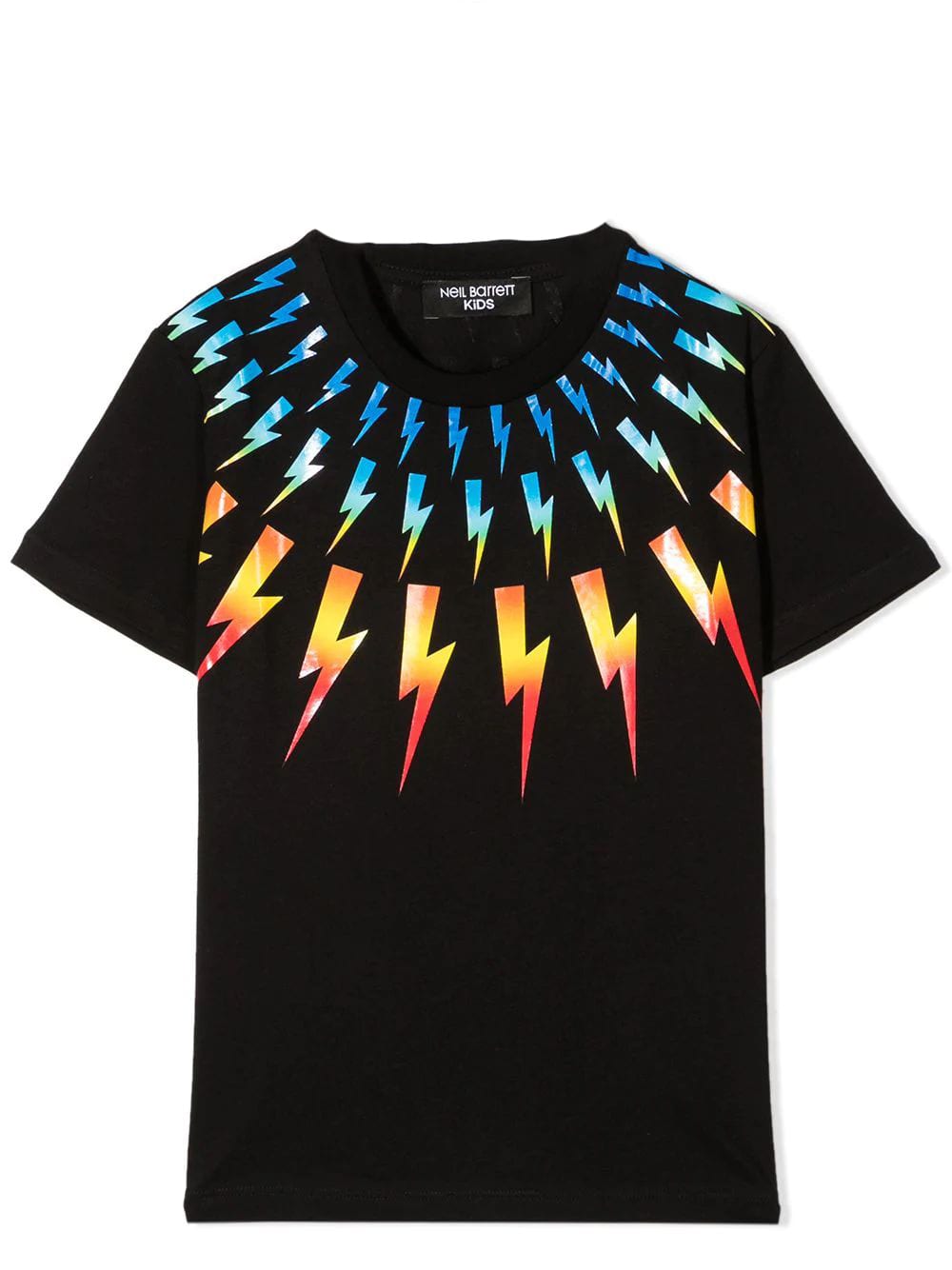 Click to view more detailed imagery on our partner's website Neil Barrett Kids' Print T-shirt In Black