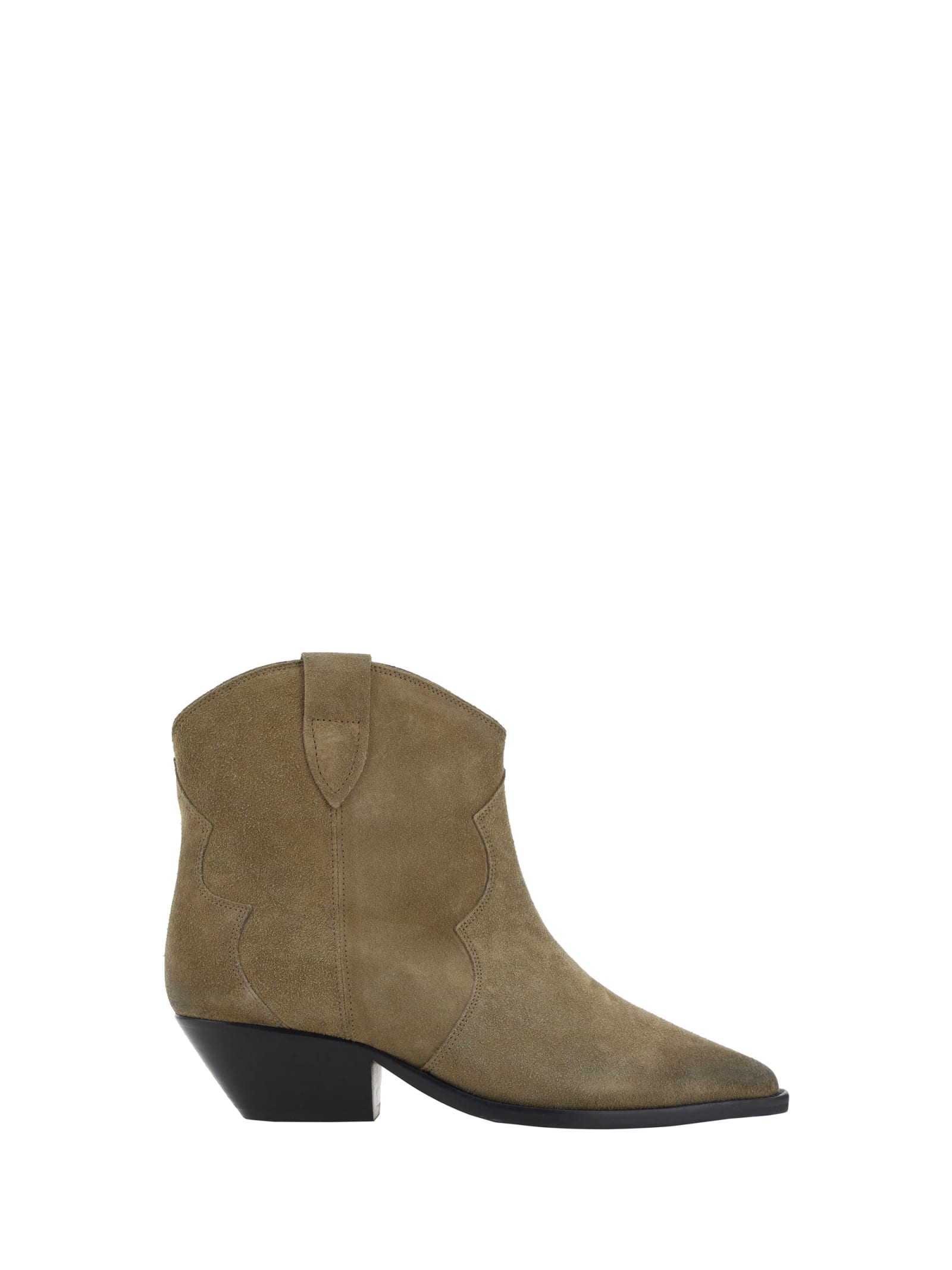 Isabel Marant Dewina Ankle Boots In Taupe