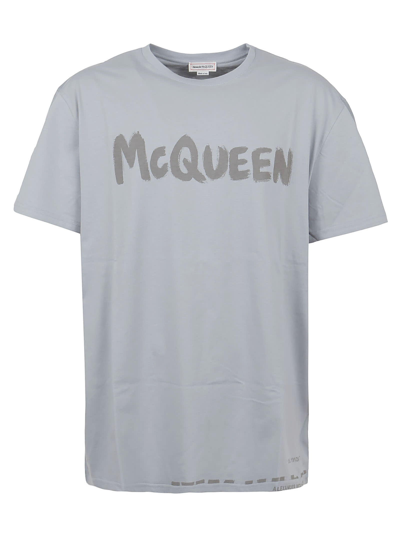 ALEXANDER MCQUEEN T-SHIRT LOGO GRAFFITI