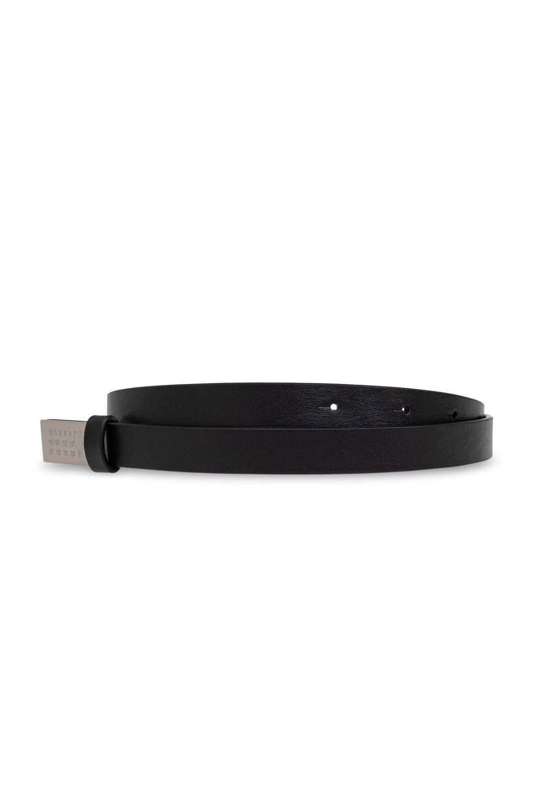 MM6 MAISON MARGIELA LOGO PLAQUE BELT