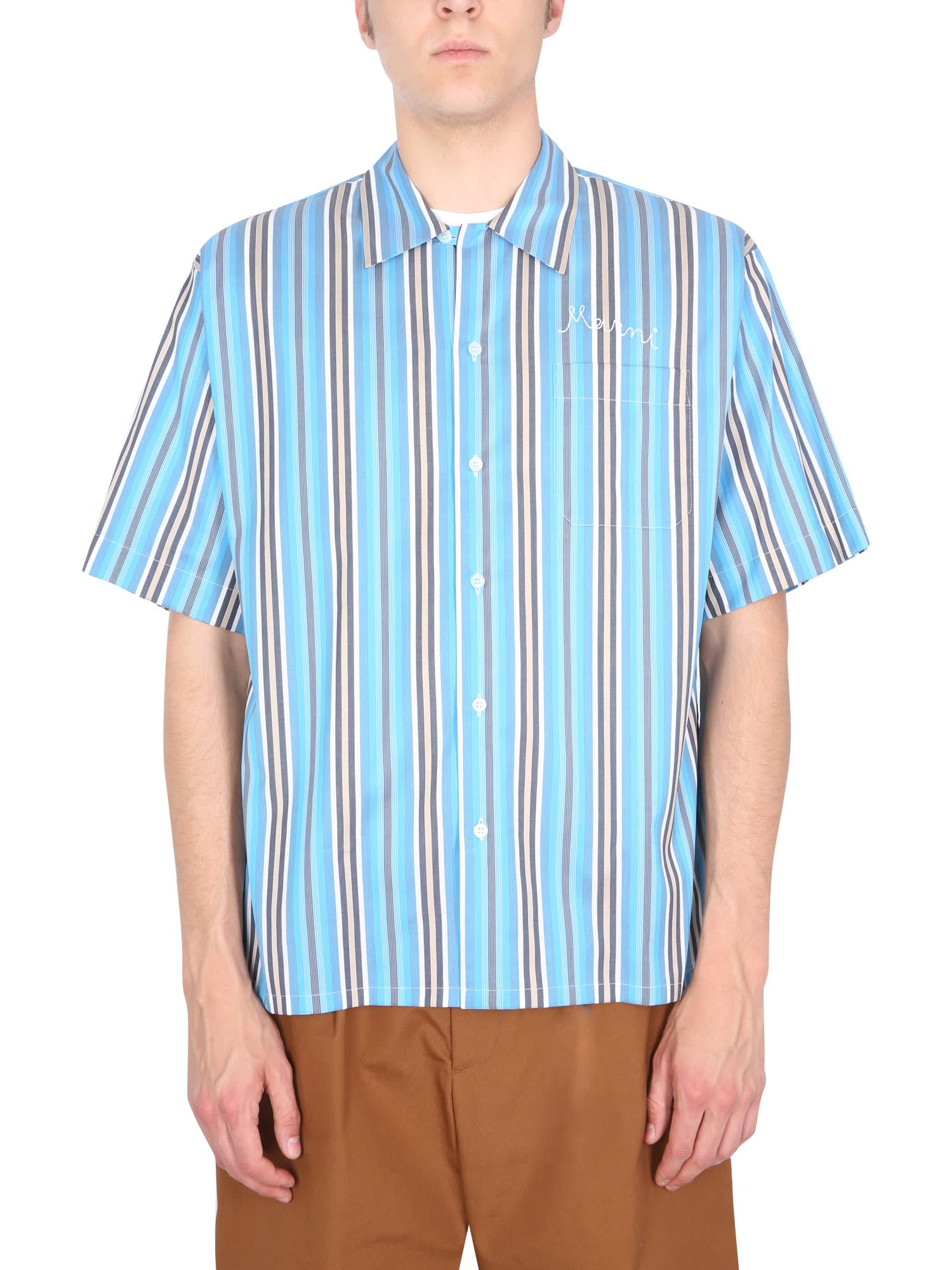 Marni Striped Pattern Shirt
