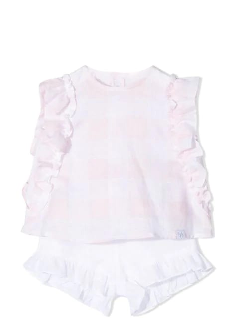 Il Gufo top and shorts set