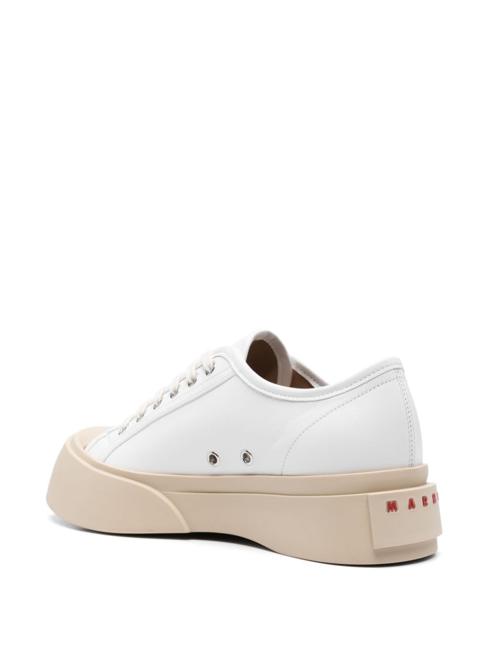 Shop Marni Sneakers In White