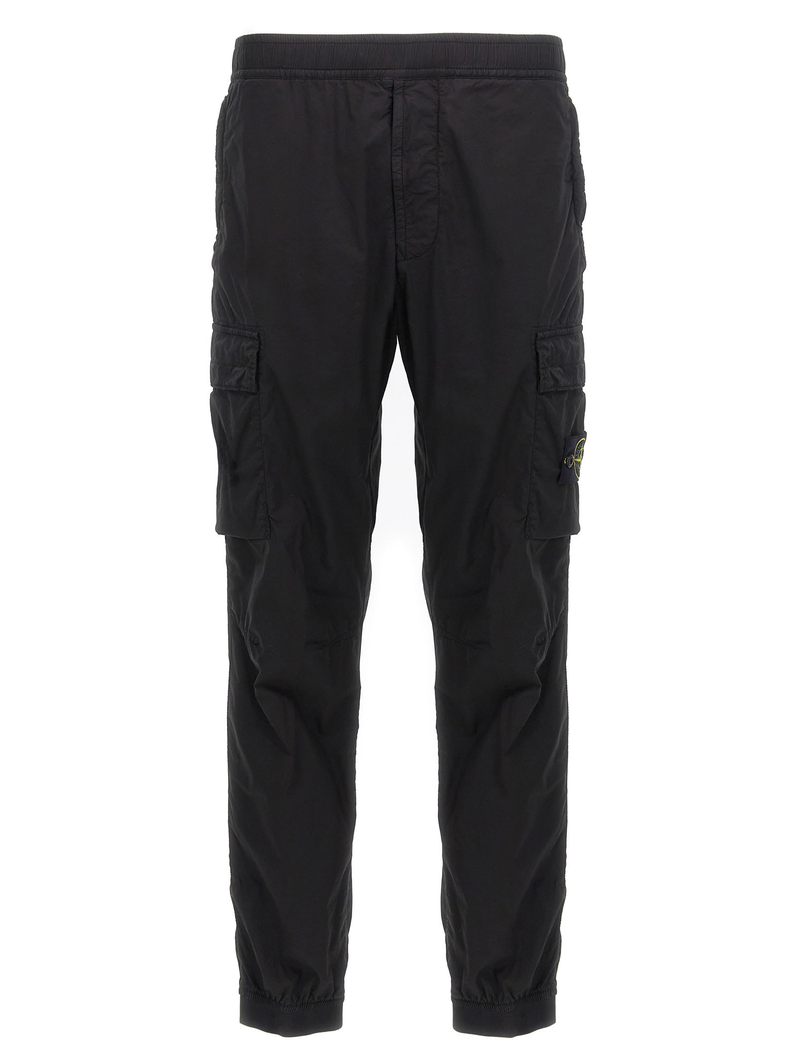 Logo Patch Cargo Pants