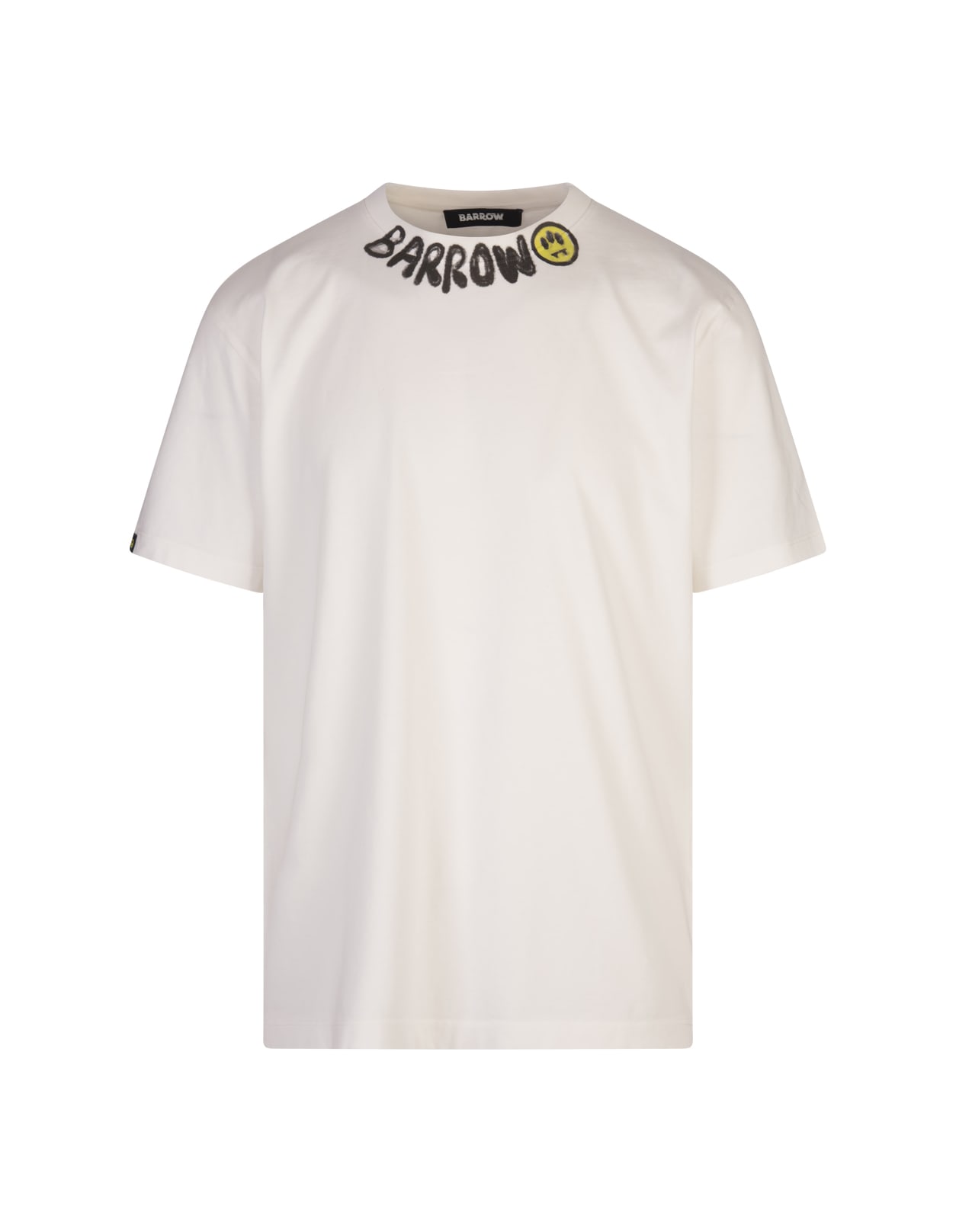 White Logo Crew Neck T-shirt