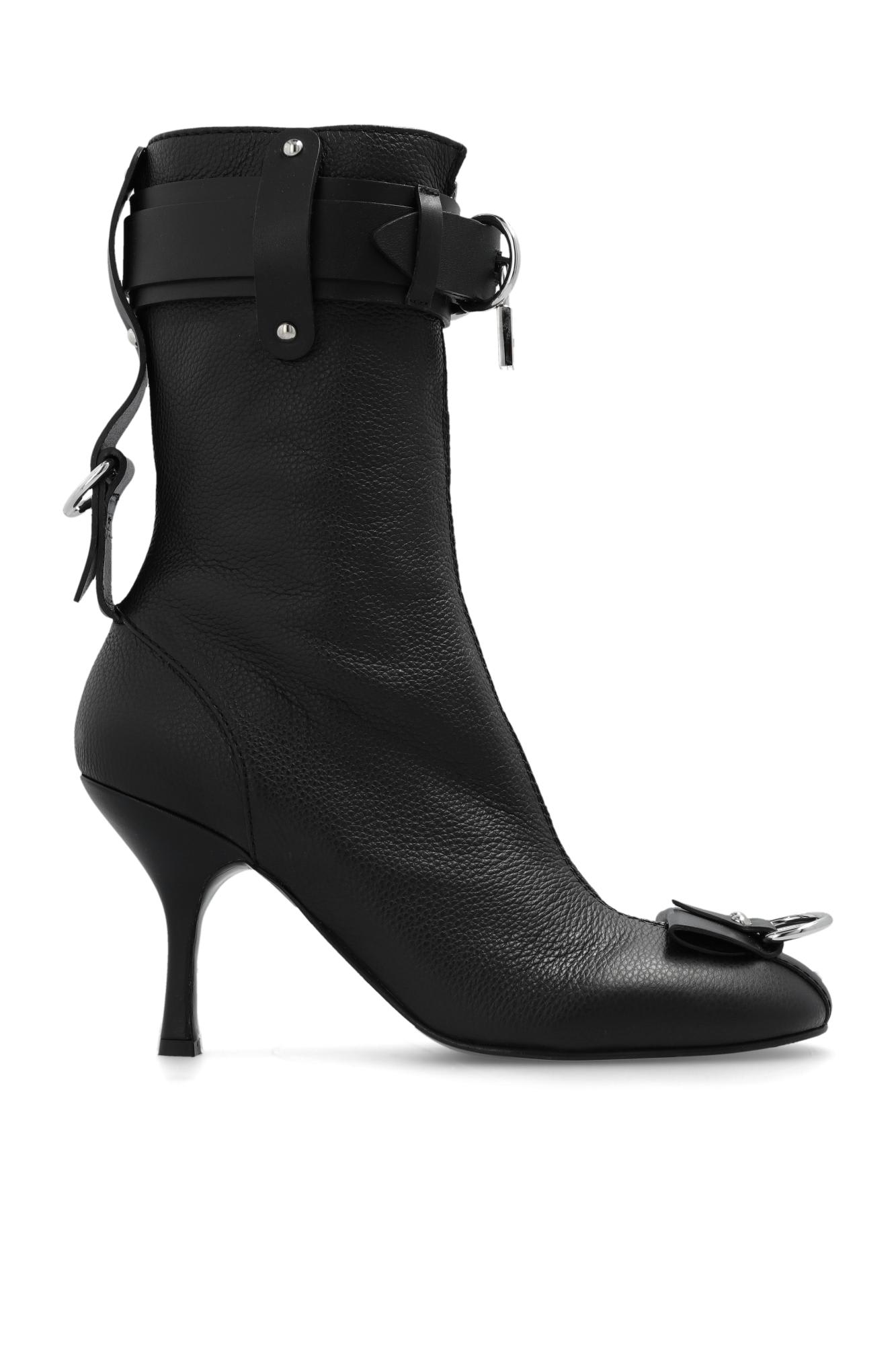 J.W. Anderson Heeled Boots In Leather