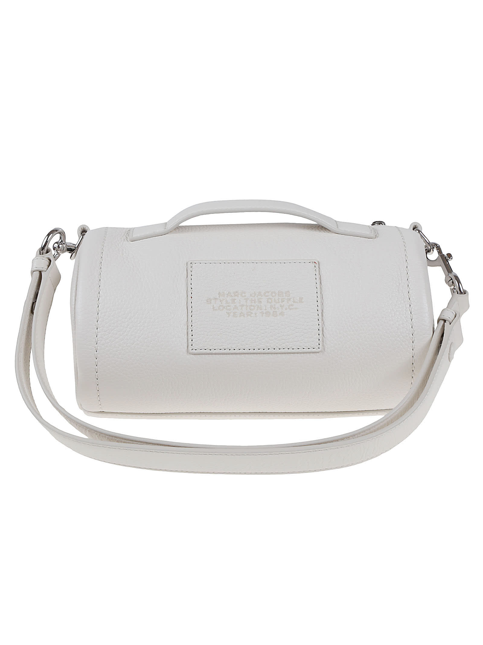 Marc Jacobs Metallic Silver Duffle Bag #A6251234