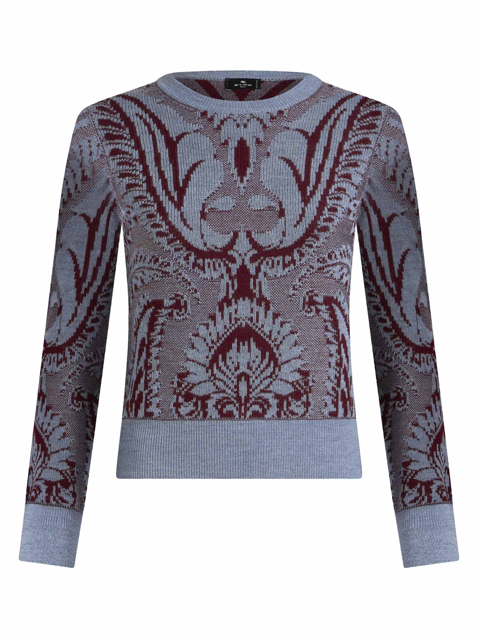 Shop Etro Sweater In Clear Blue