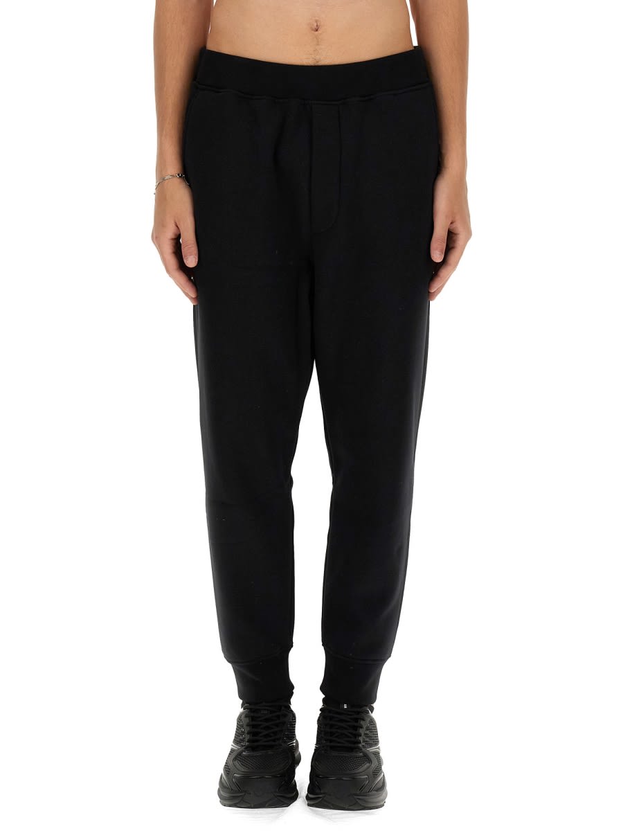 Shop Dsquared2 Ibra Fit Pants In Black