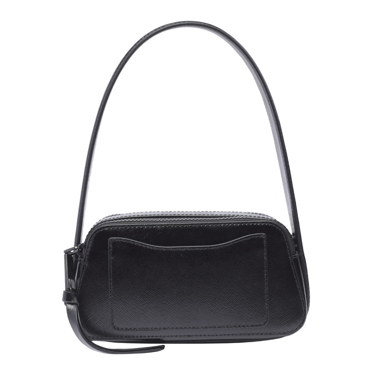 Shop Marc Jacobs The Slingshot Shoulder Bag In Black