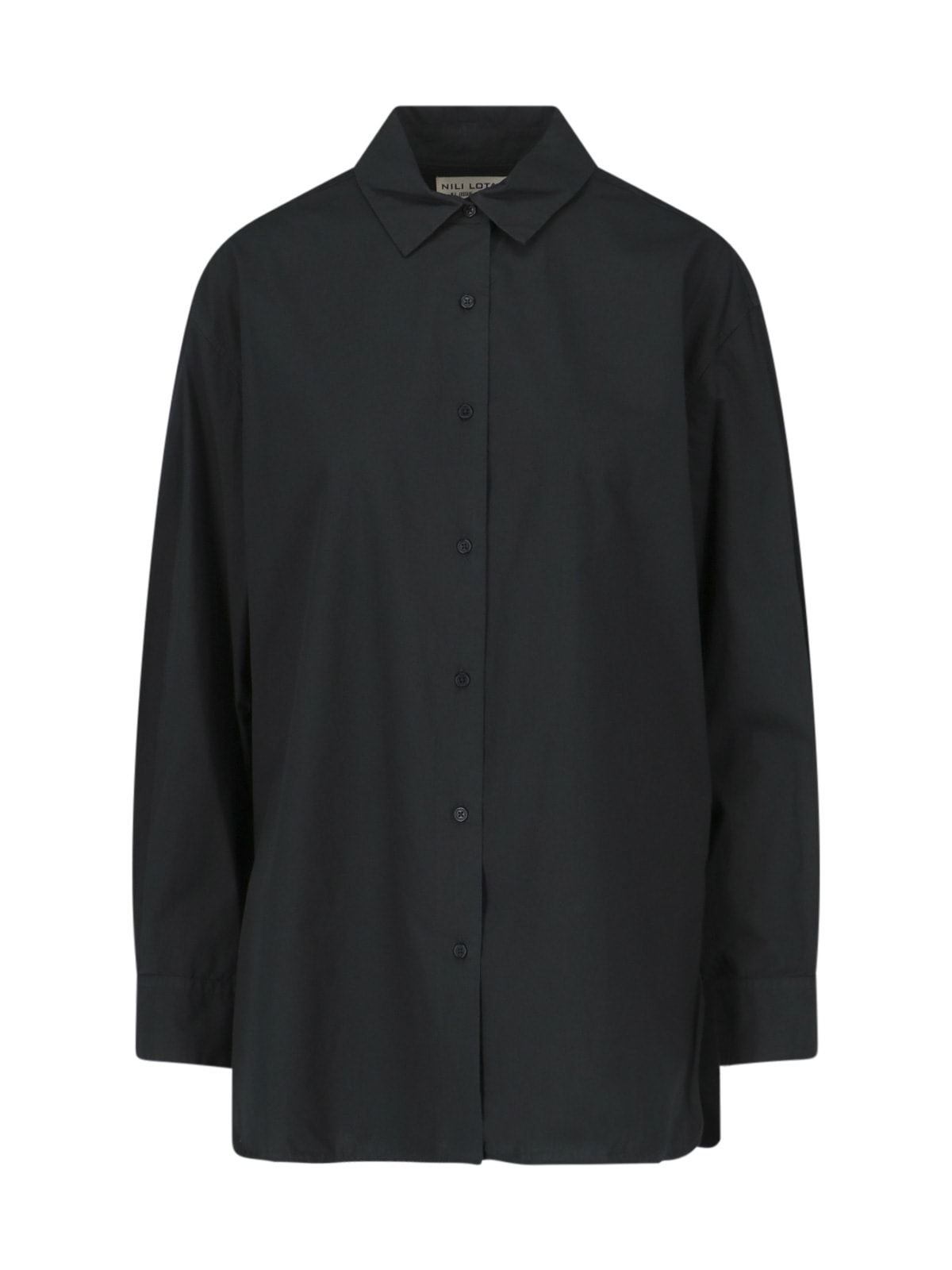 Shop Nili Lotan Yorke Shirt In Black