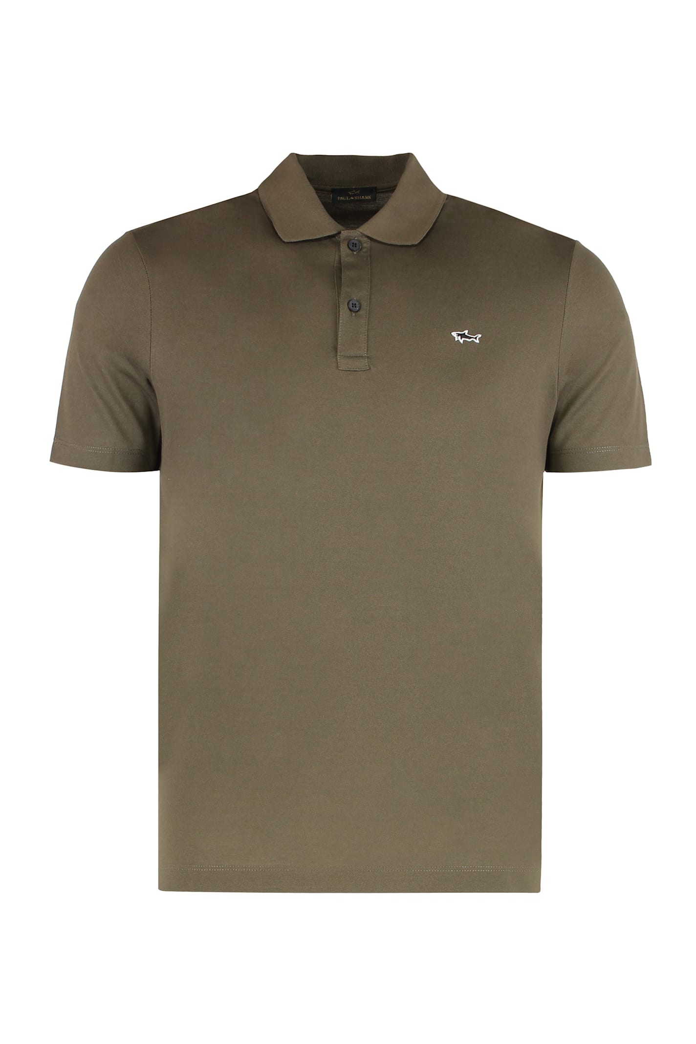 Paul&amp;shark Cotton Piqué Polo Shirt In Green