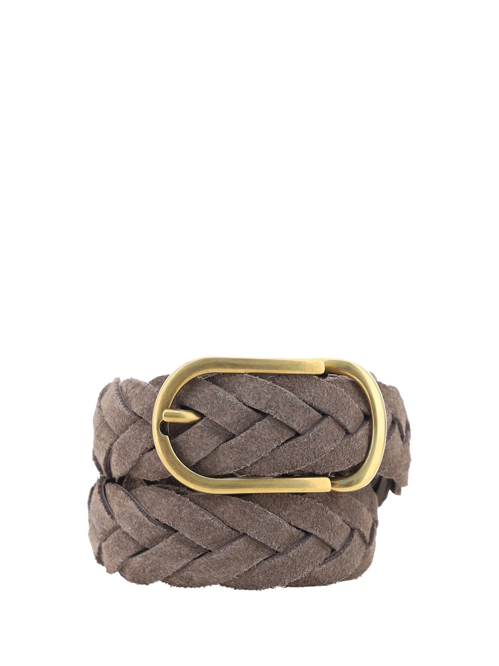 Leather Belt Braided Design