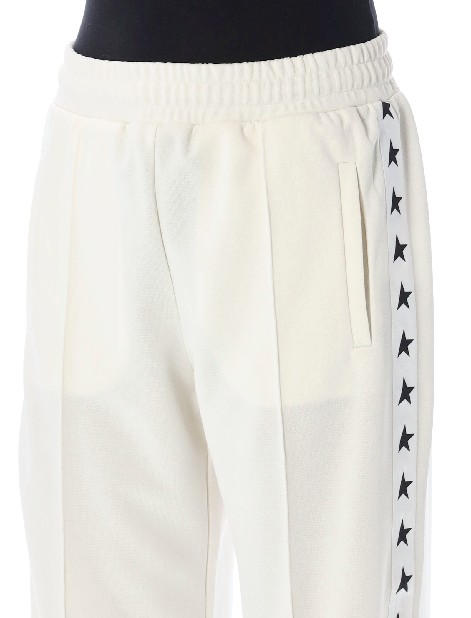 Shop Golden Goose Wide Jogging In White