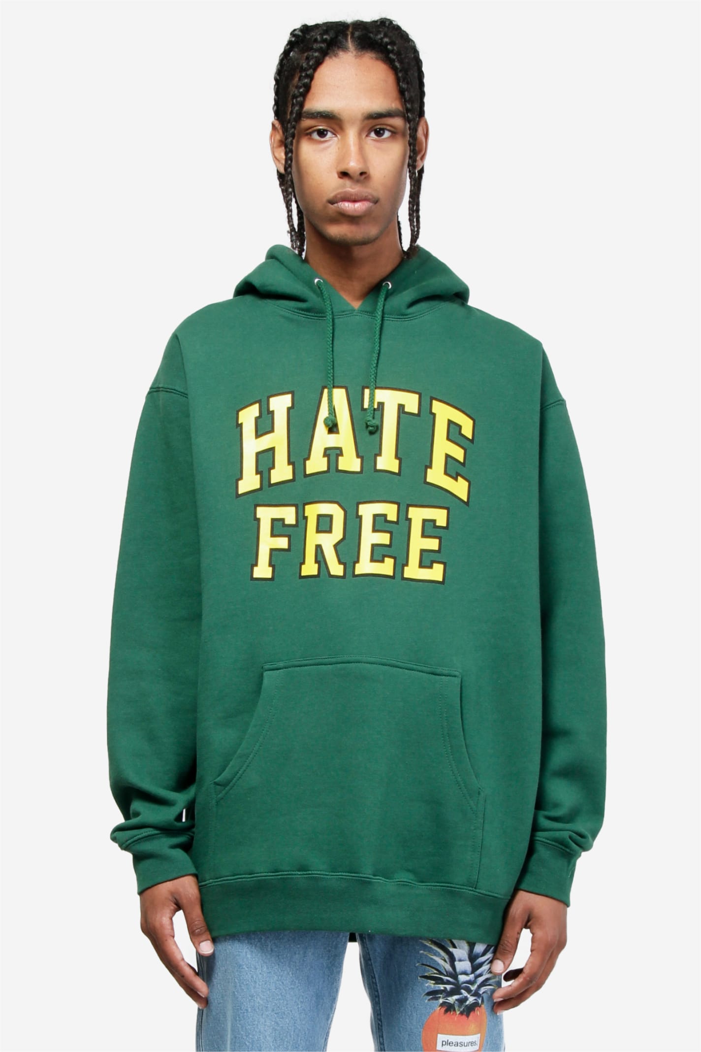 Pleasures Hate Free Hoody Sweatshirt