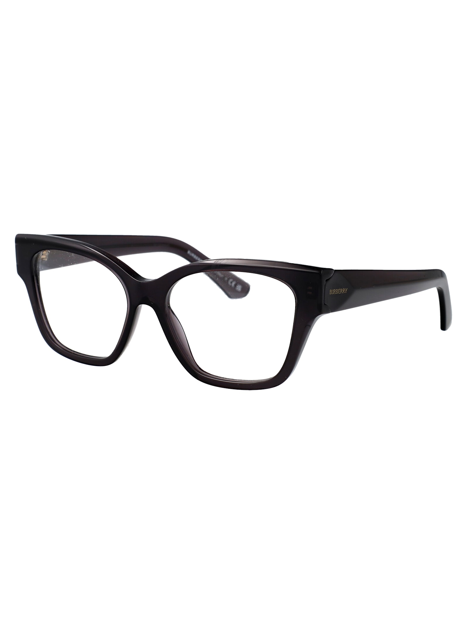 Burberry Eyewear Round-frame Glasses In Grey