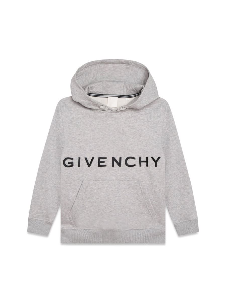 Givenchy Kids' Hoodie In Grey