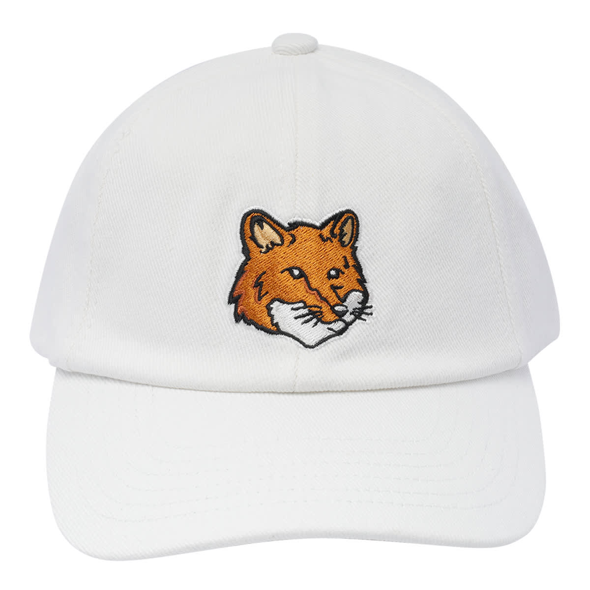 Maison Kitsuné Large Fox Patch Baseball Cap