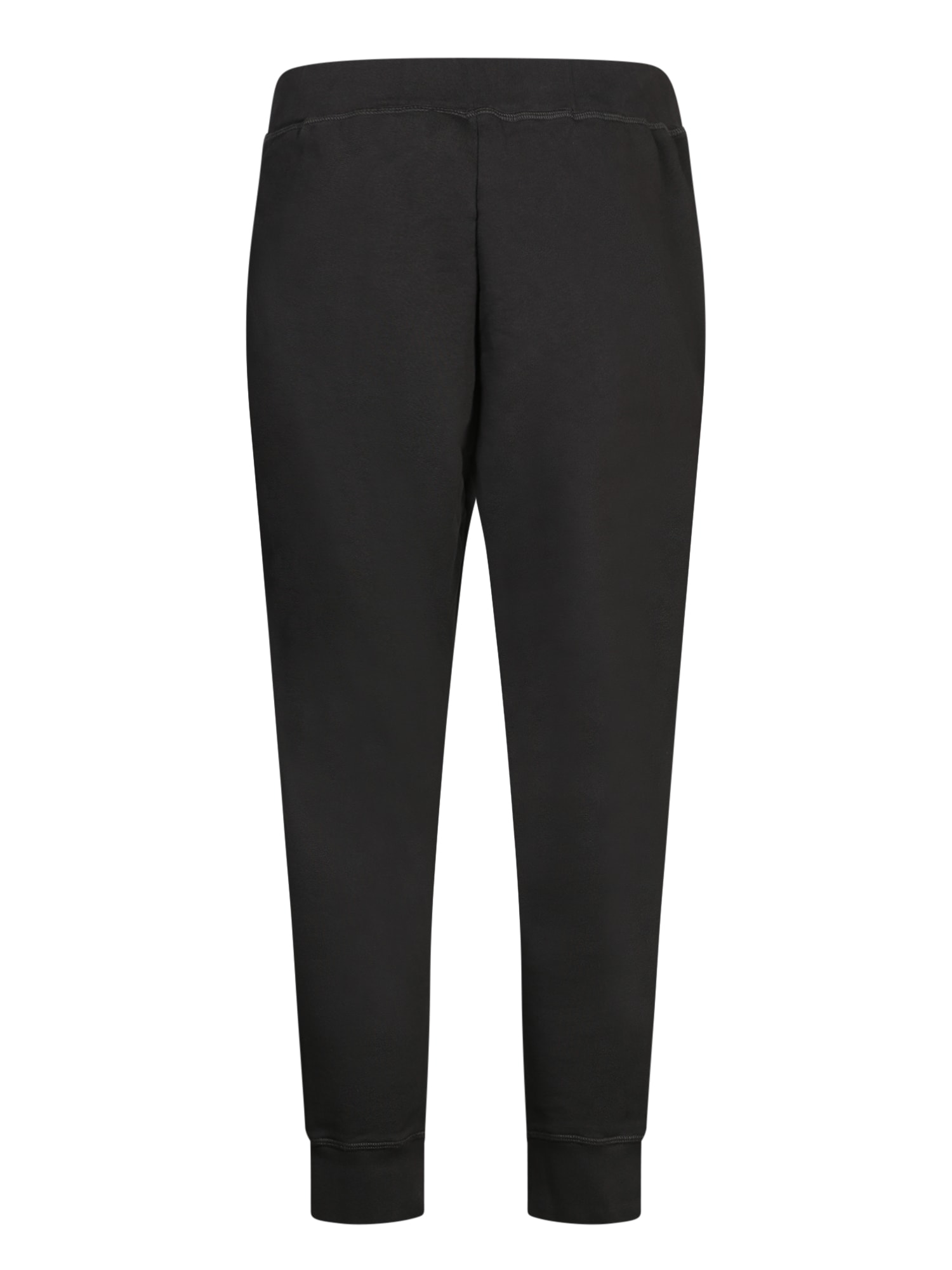 Shop Dsquared2 Icon Black Jogger Pants