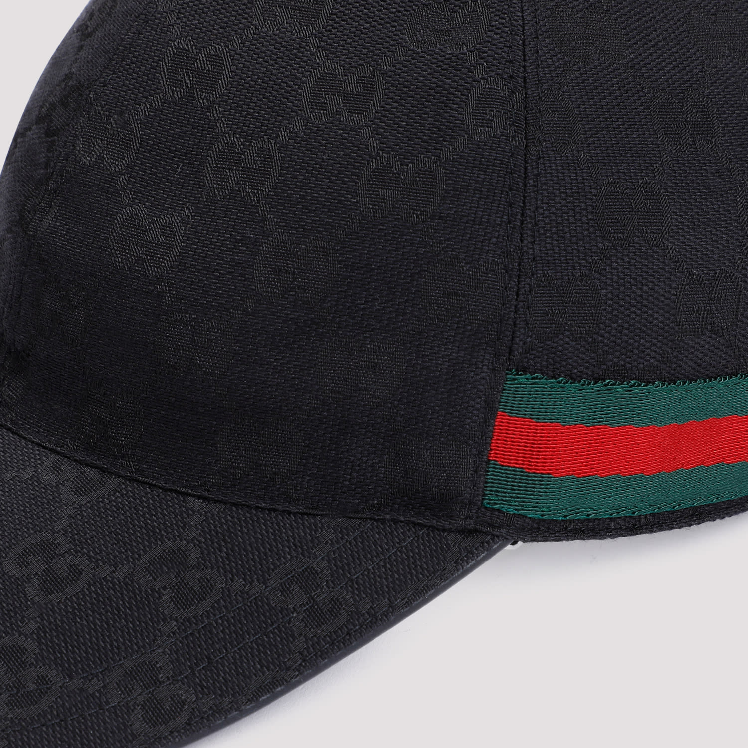 Gucci Logoed Baseball Cap In Black
