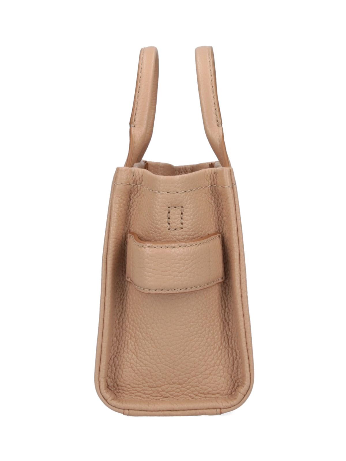 Shop Marc Jacobs The Mini Tote In Brown