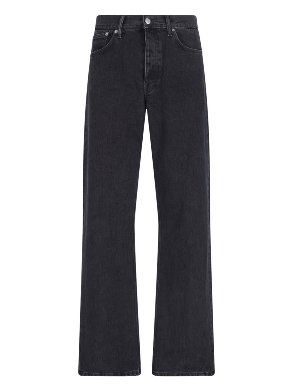 Shop Sunflower Wide Jeans In Black