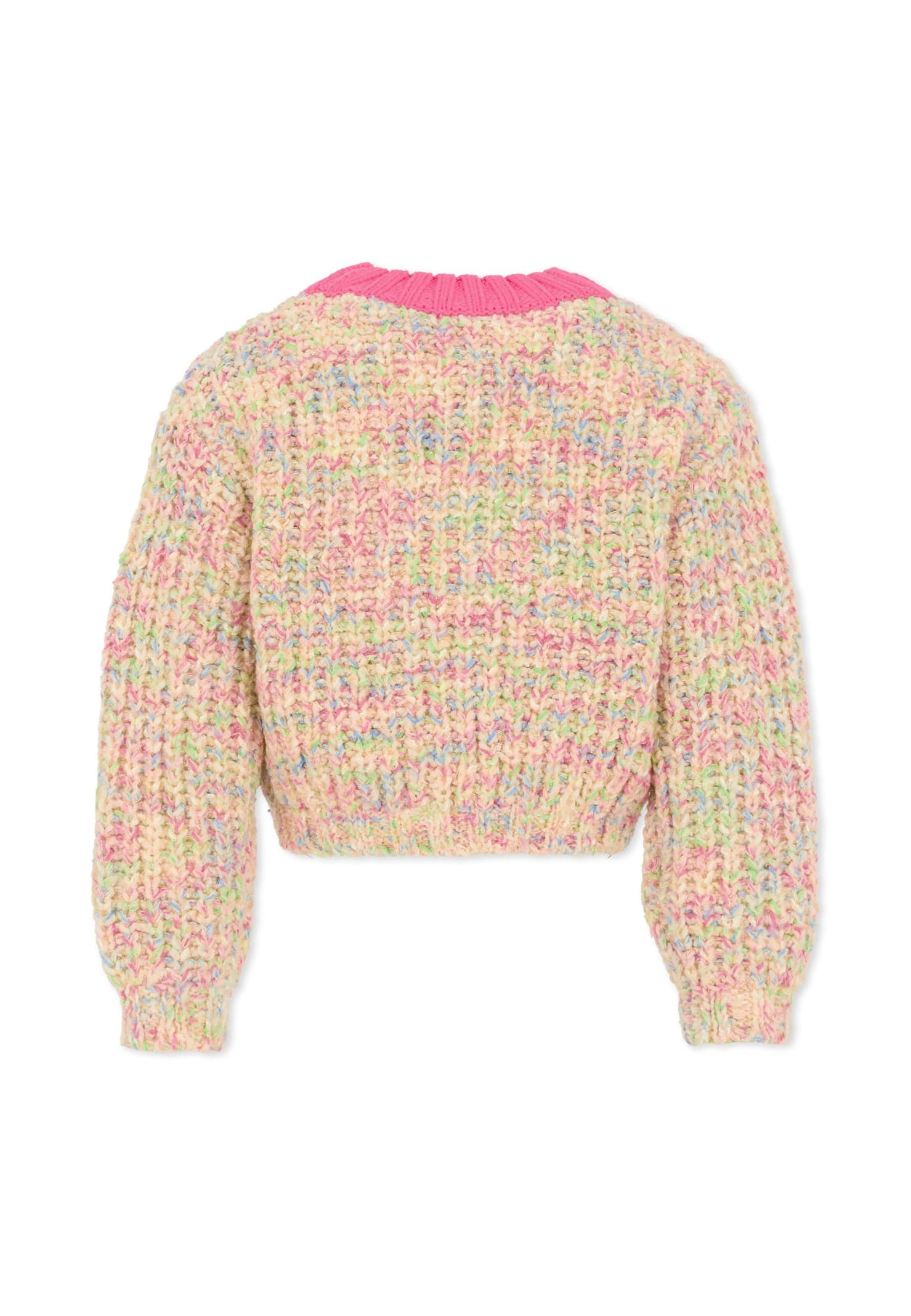 Billieblush Multicolor Sweater For Girl In Multi