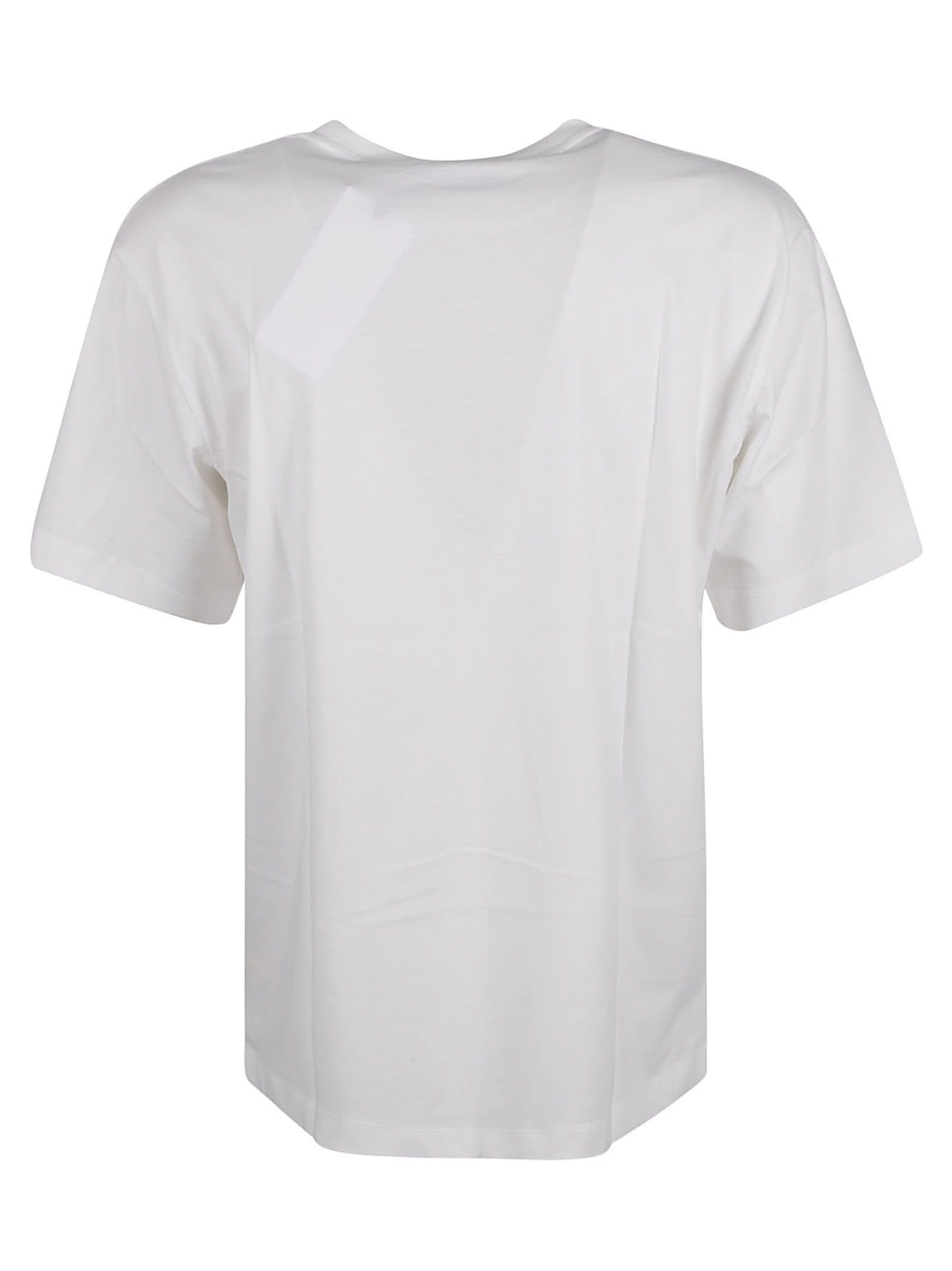 Shop Etudes Studio Round Star T-shirt In White