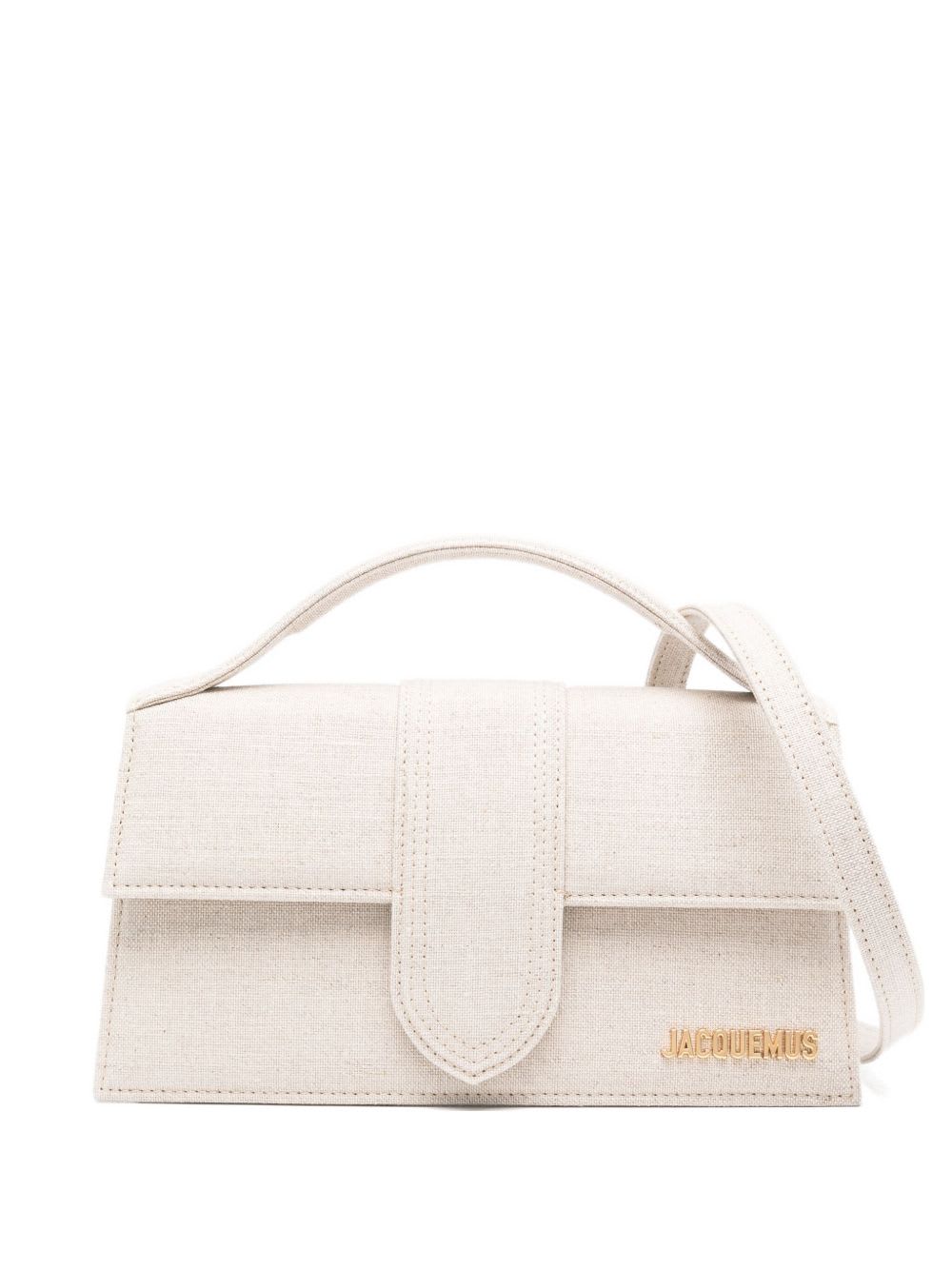 Jacquemus Le Grand Bambino Handbag In Sand
