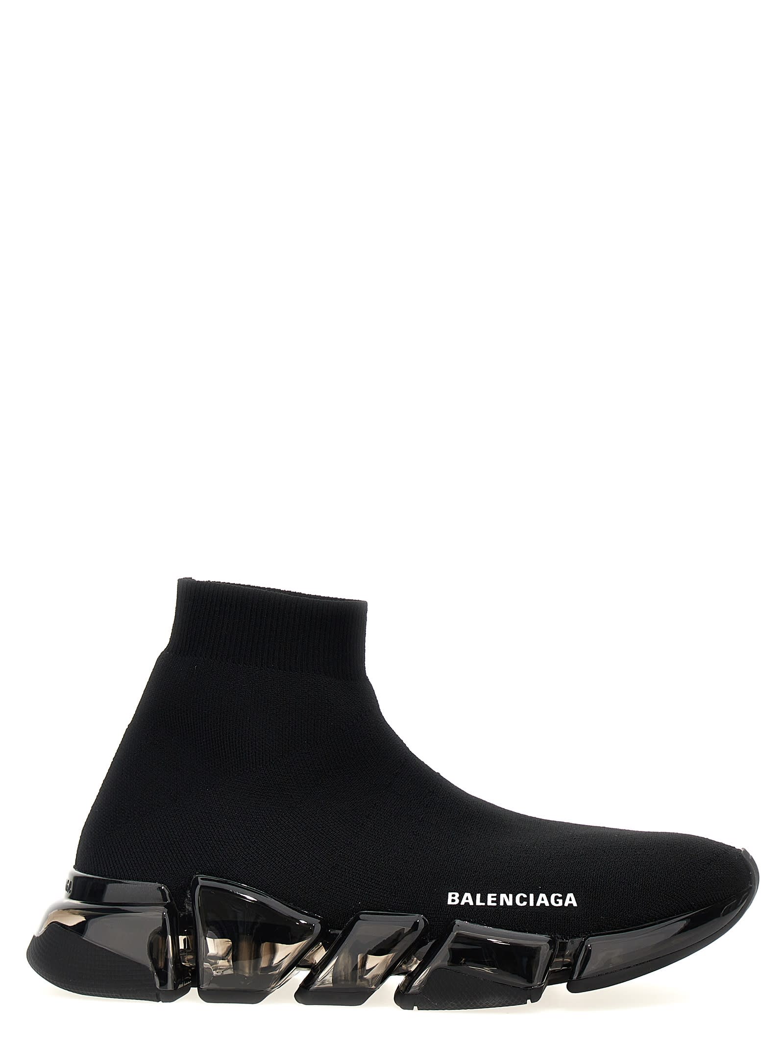 Shop Balenciaga Speed 2.0 Sneakers In Black