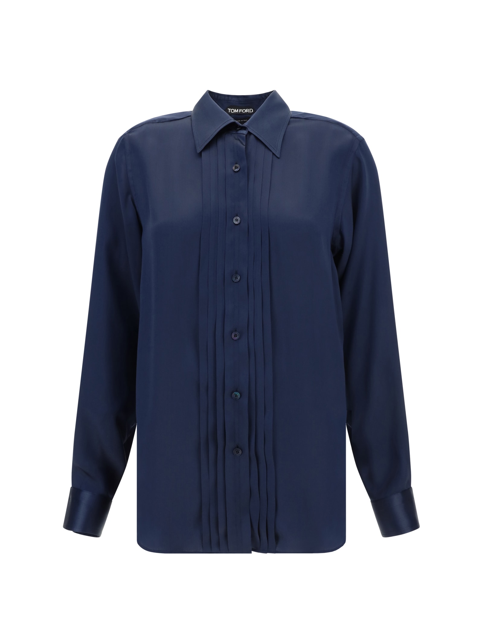 Shop Tom Ford Shirt In Blue