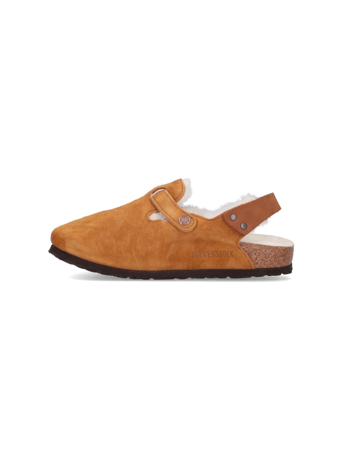 Birkenstock Ciabatta Tokio Inside Shearling Mink In Brown