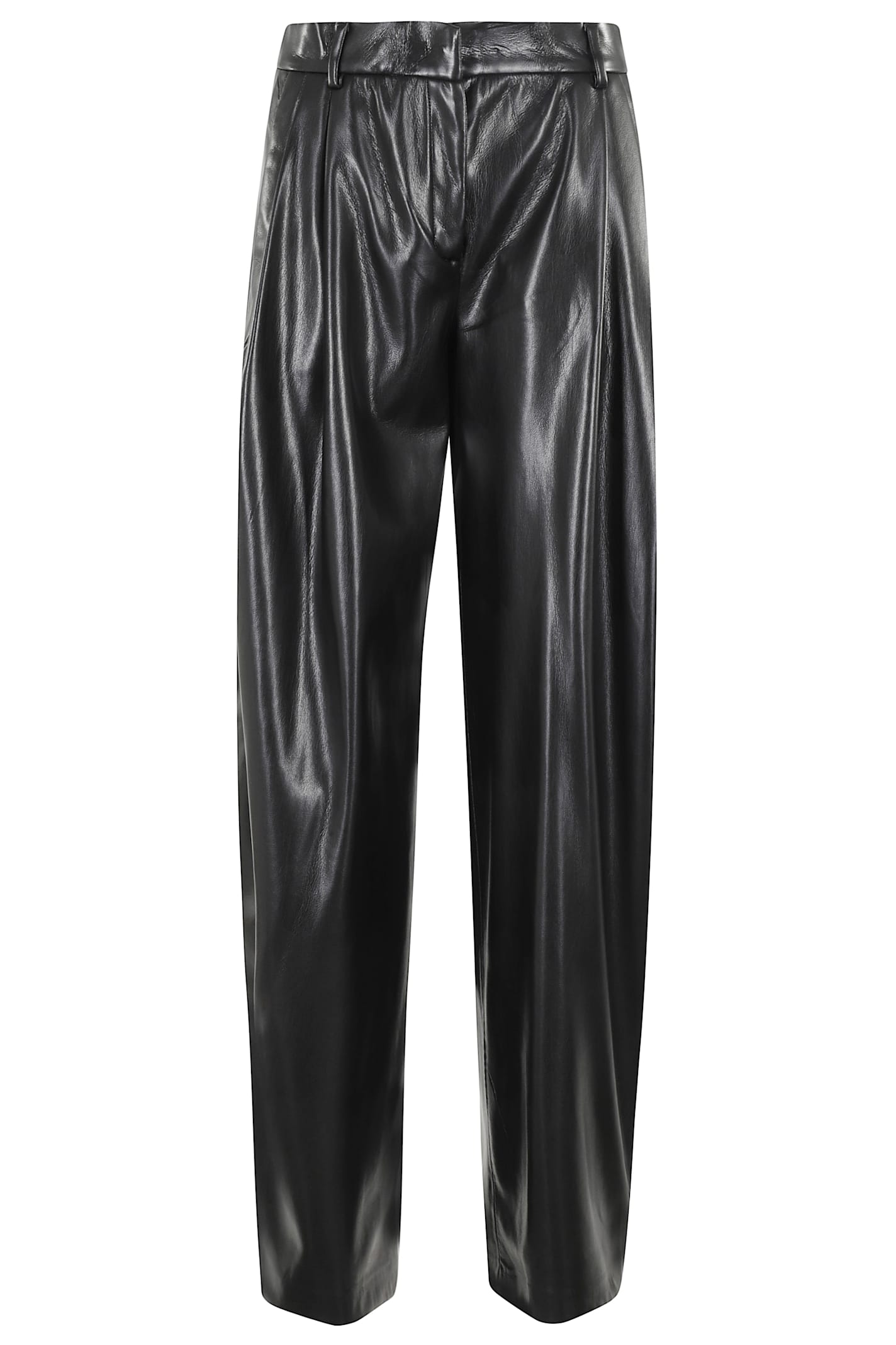The Andamane Tracy Low Rise Maxi Flared Pants In Black