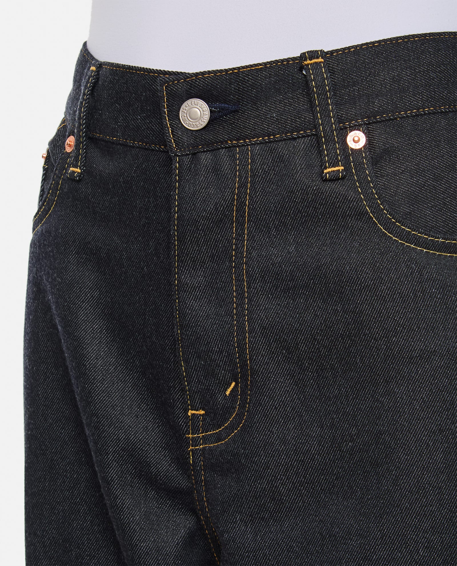Shop Junya Watanabe Five Pockets Regular Denim Pants Levis Collab In Denim Blue
