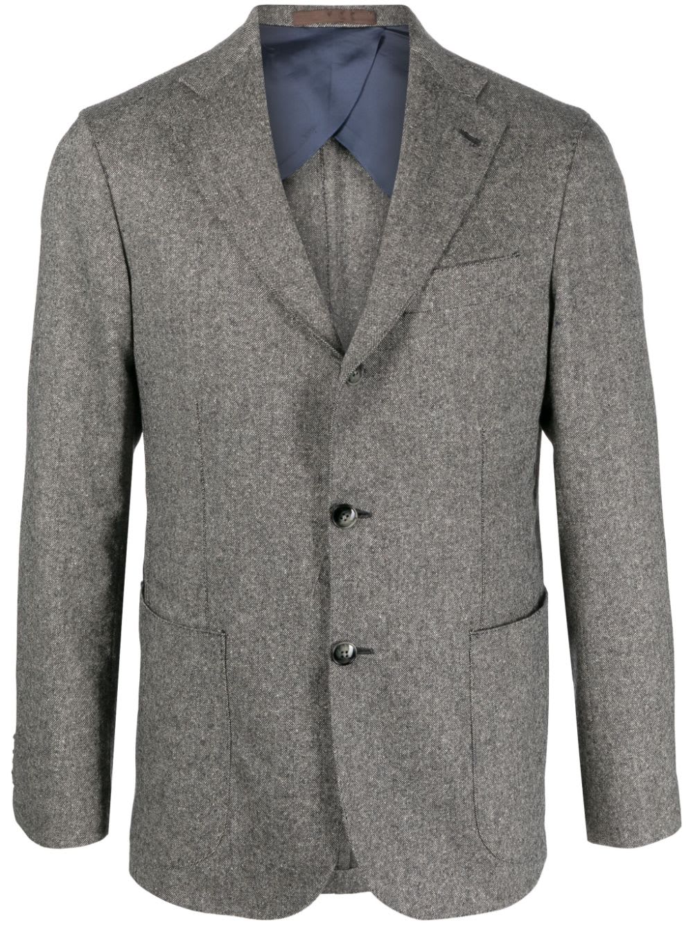 Shop Barba Napoli Jimmy Jacket In Grey