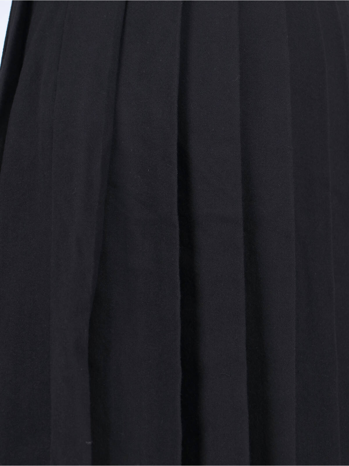 Dunst Wool Blend Midi Skirt In Black