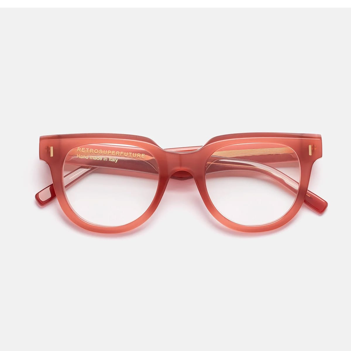 Shop Retrosuperfuture Numero 82 Current Glasses In Rosa