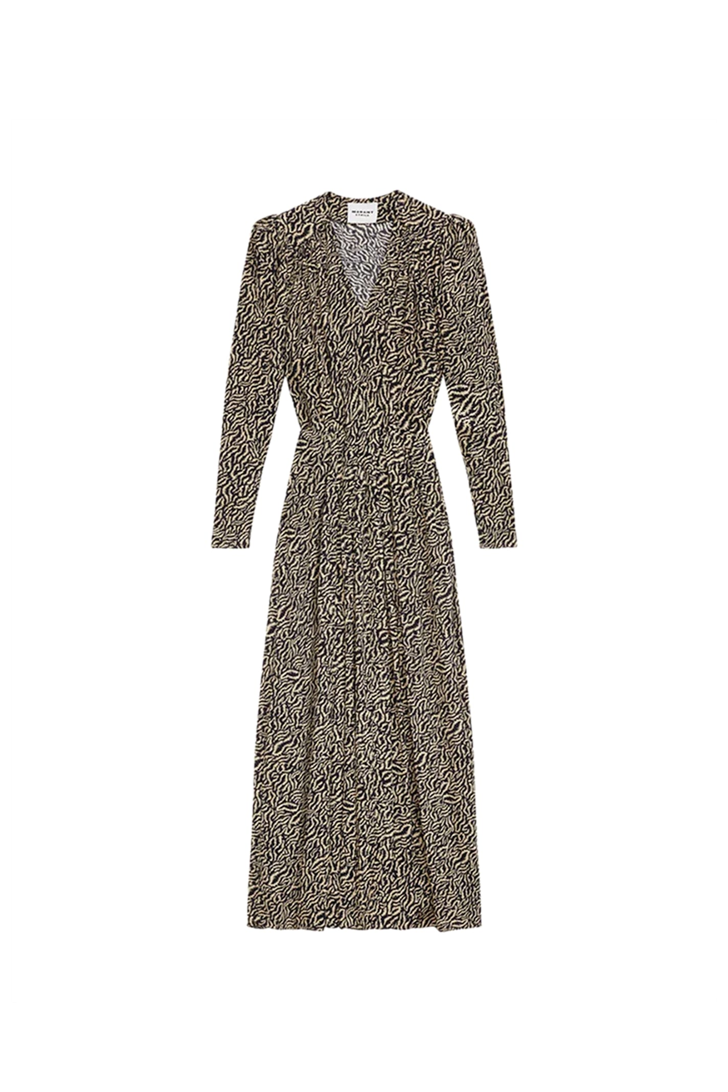 Shop Marant Etoile Vonick Dress In Beige