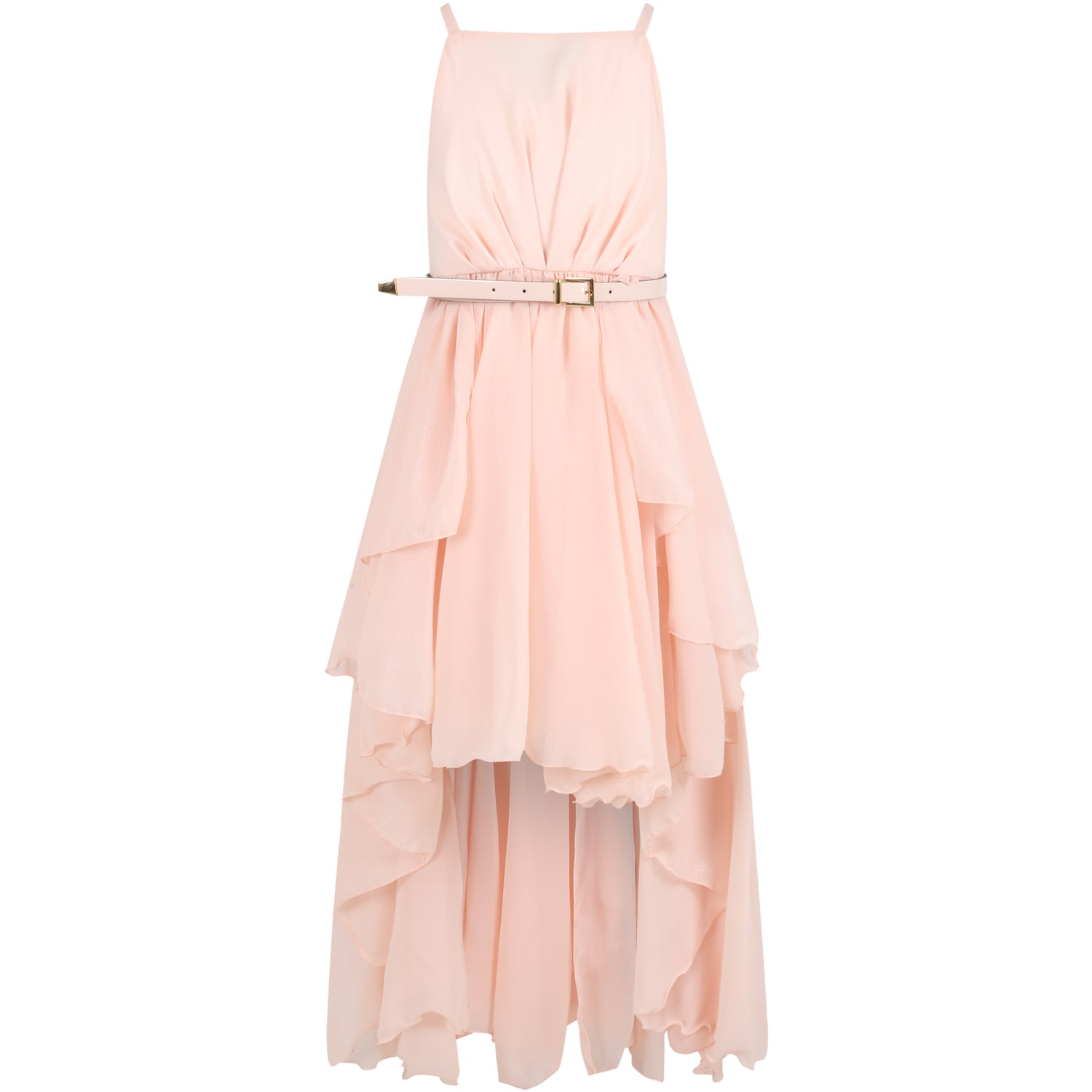 Le Gemelline by Feleppa Pink Dress For Girl