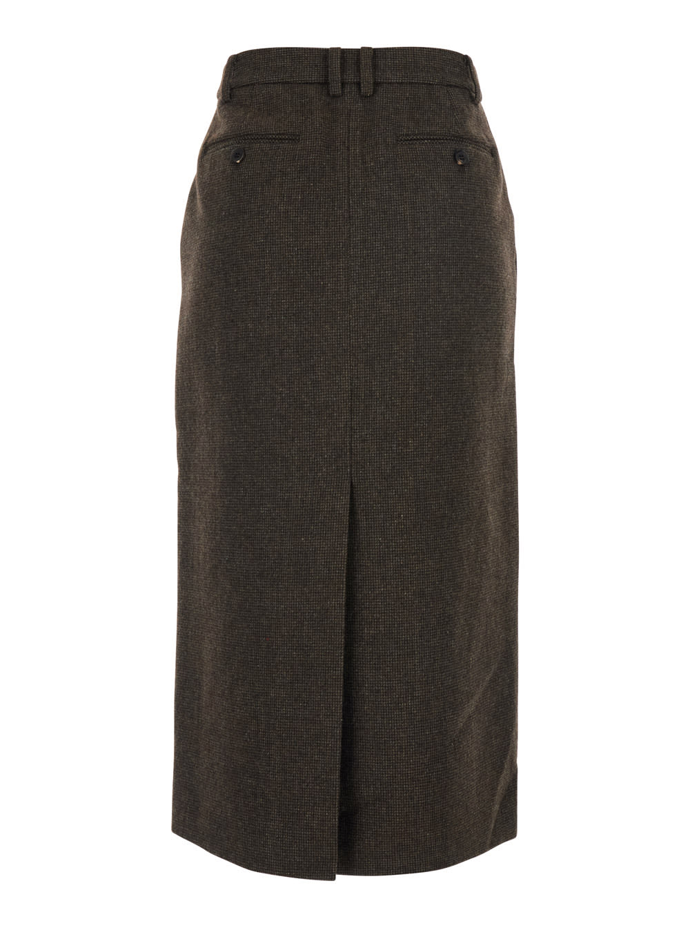 Dunst H-line Long Skirt In Brown
