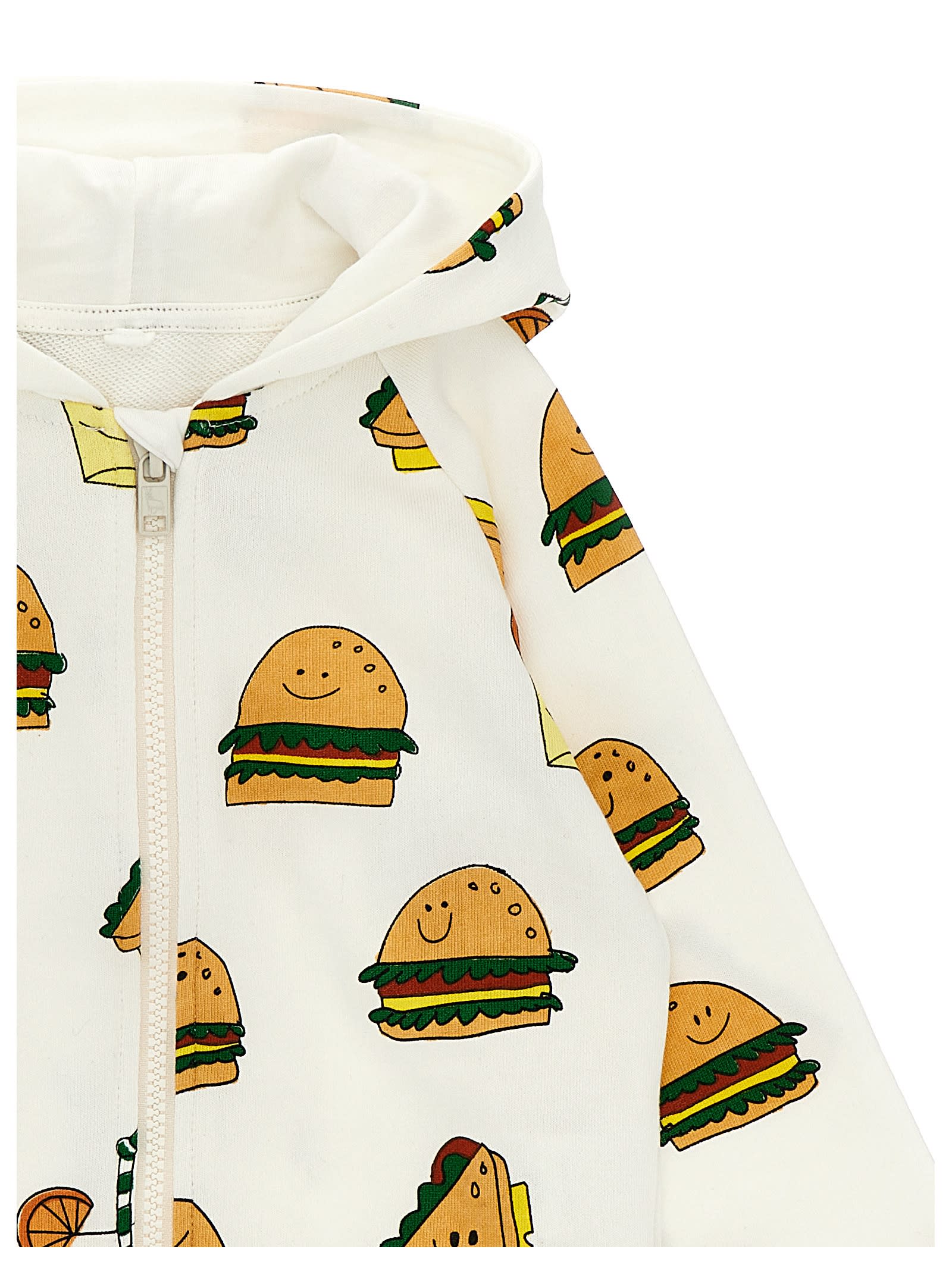 Stella Mccartney Printed Hoodie In Multicolor