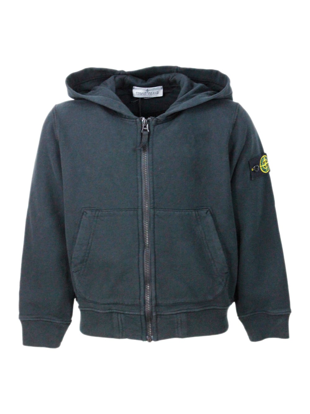 Shop Stone Island Sweater In Black