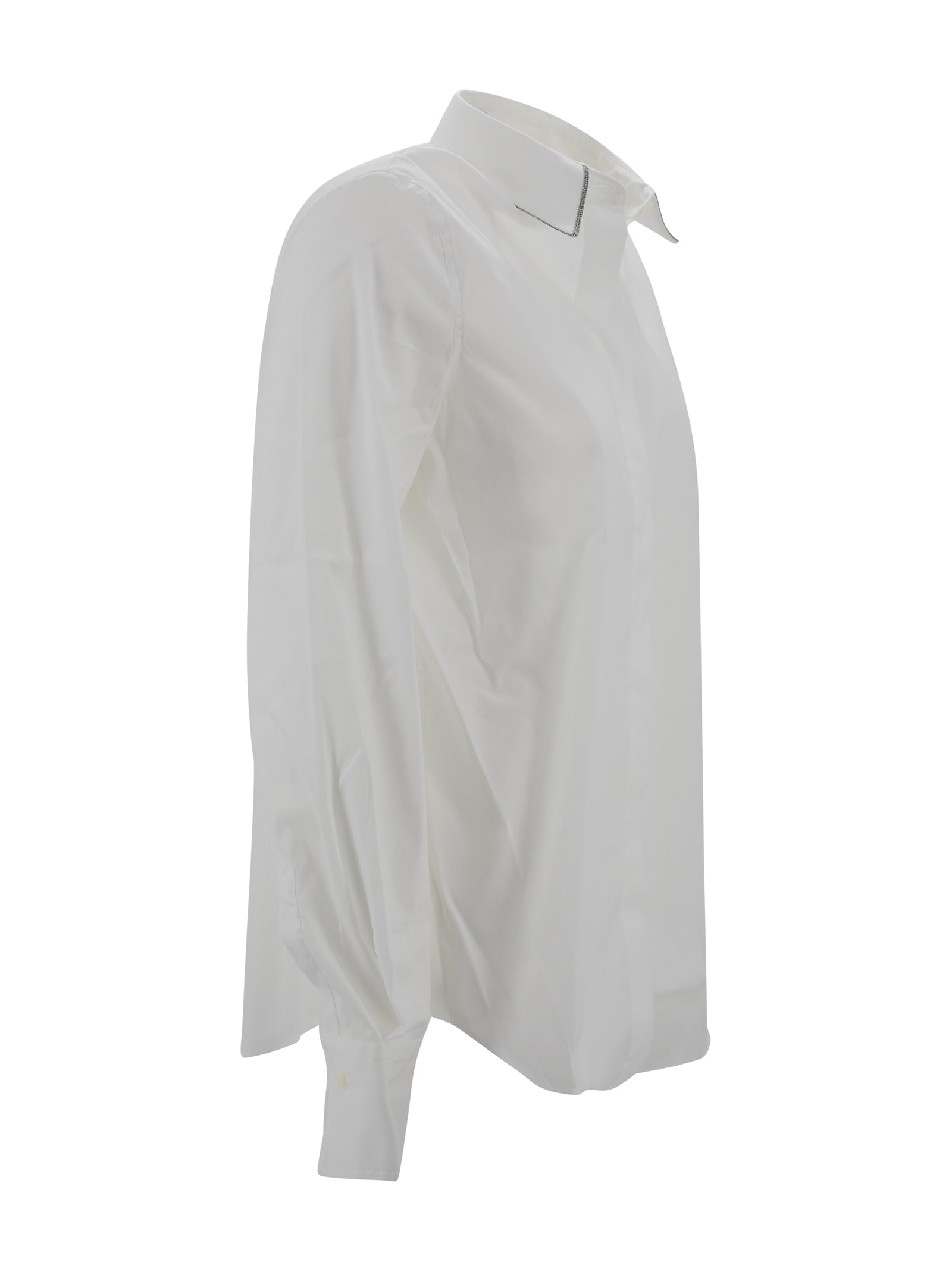 Shop Brunello Cucinelli Shirt In White