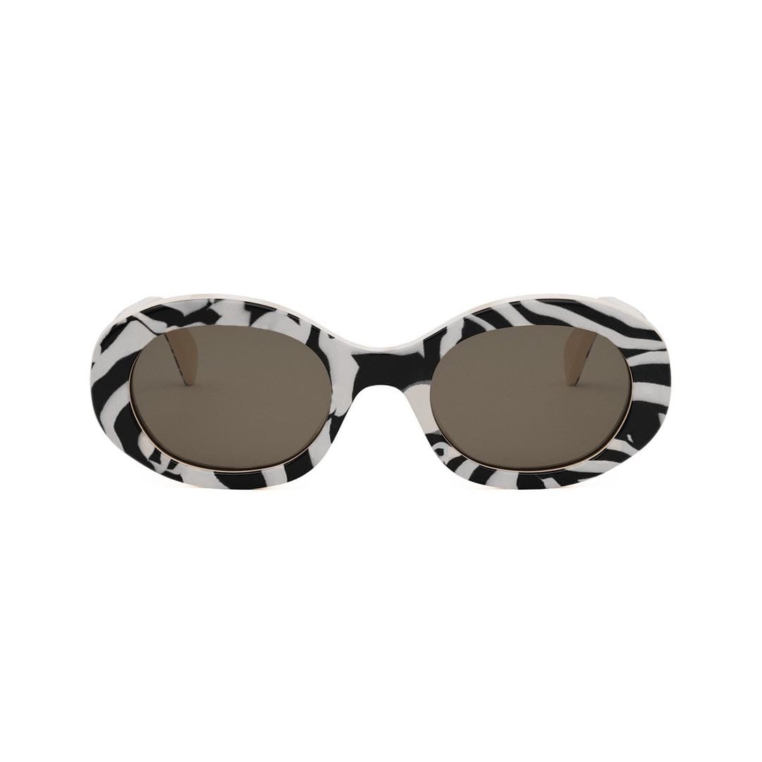 Shop Celine Sunglasses In Multicolor/nero