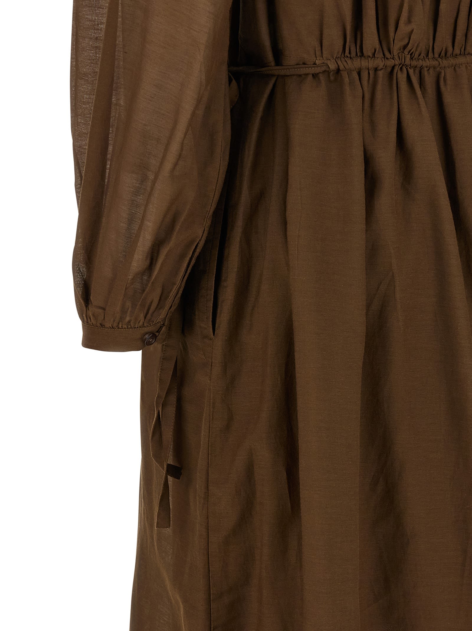 Isabel Marant Étoile Charissa Dresses Green In Brown